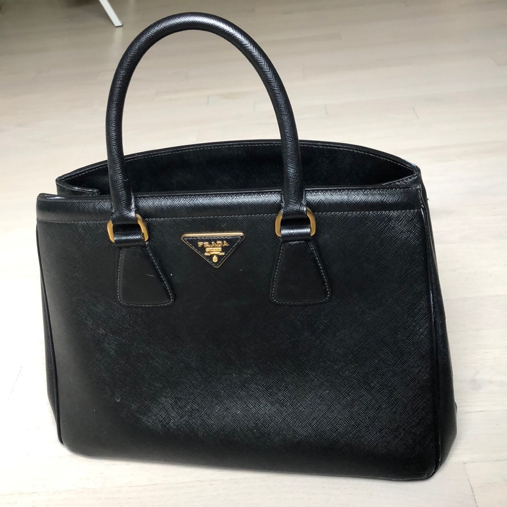 Black Prada hand bag
